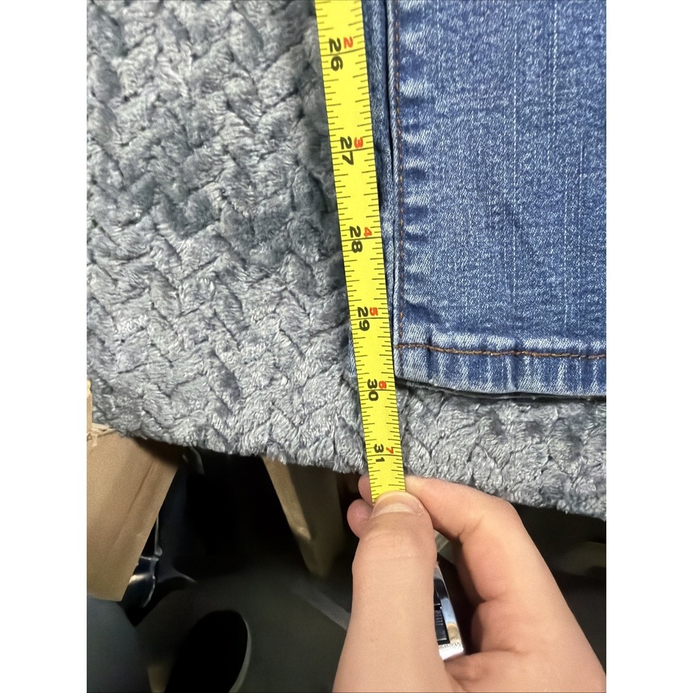 Levi's 512 Women's Classic Slim Stretch Tapered Leg Blue Denim Jeans Size 16M - Picture 3 of 15